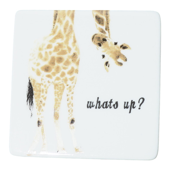 Inflatables Giraffe Mug with Saucer 16 oz Ceramic Coffee Tea Cup NWOT w Box NWOT - Picture 5 of 10